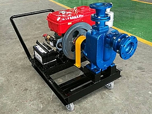 XBC-ZW移动式小型柴油机自吸水泵